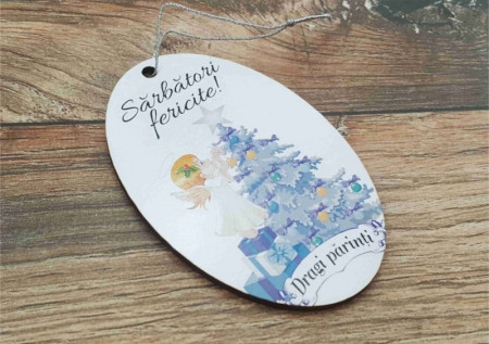 Ornament pom - DRAGI PARINTI-