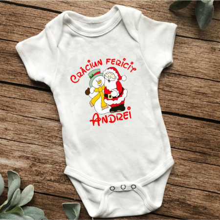 Body personalizat -Crăciun fericit-