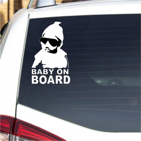 Sticker auto -Baby on board-