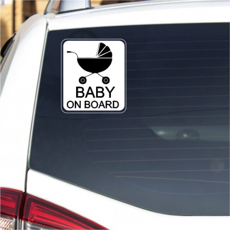Sticker auto -Baby on board 2-