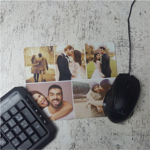 Mouse pad personalizat cu 5 poze