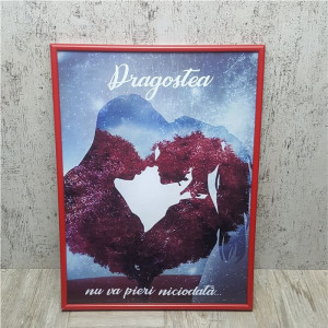 Tablou cu mesaj  ”Dragostea”
