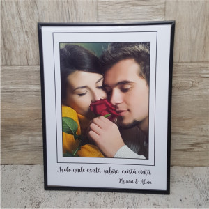 Tablou personalizat cu o poza