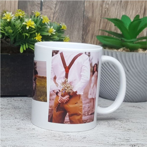  Cana personalizata cu 2 poze si text  M3