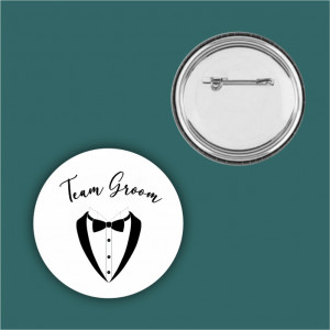 Insignă personalizată-Team groom-