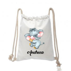 Rucsac personalizat-elefant