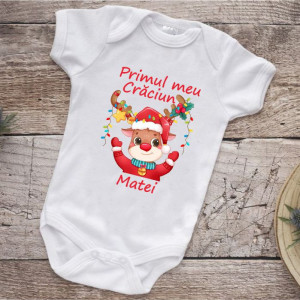 Body personalizat -Primul meu Crăciun 2-