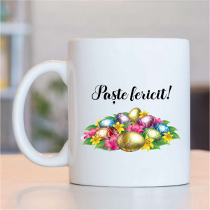 Cana personalizata cu o poză si text -Iepuraș-