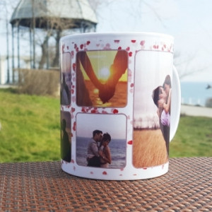 Cana personalizata cu 6 poze