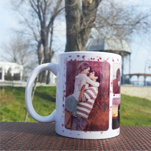 Cana personalizata cu 6 poze