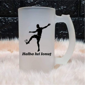 Halbă personalizată -Fotbal-
