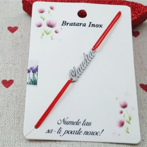 Bratara cu nume -CLAUDIA-