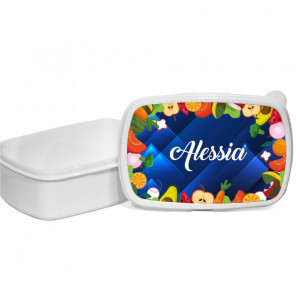 Lunch Box personalizat cu text Q