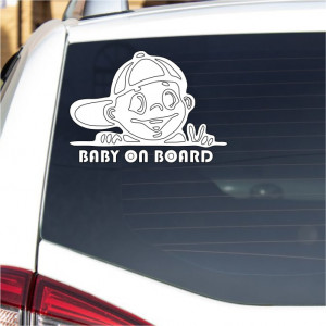 Sticker auto -Baby on board 5-