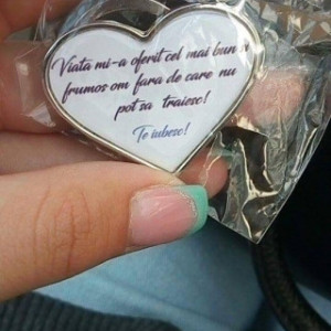 Breloc personalizat inimioara