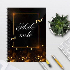 Notebook personalizat cu text -Idei-