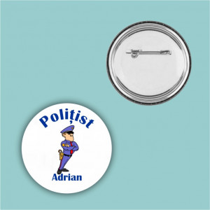 Insignă personalizată -Polițist-