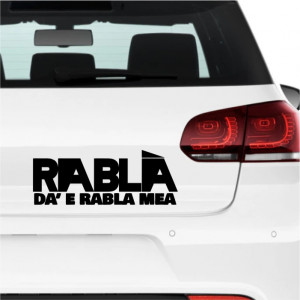 Sticker auto -Rabla-