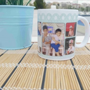 Cana personalizata cu 7 poze