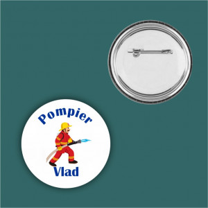 Insignă personalizată -Pompier-