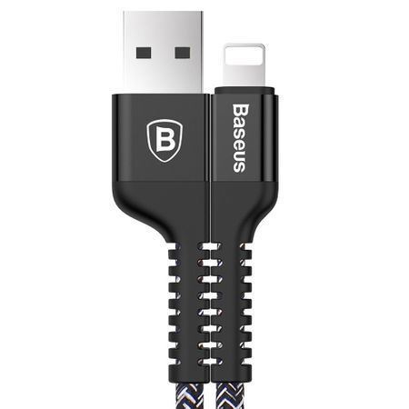 Cablu Baseus Confidant Anti-Break pentru iPhone, 1.5m, negru