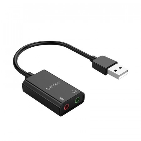 Placa de sunet externa Orico USB 2.0 , cablu 10 cm