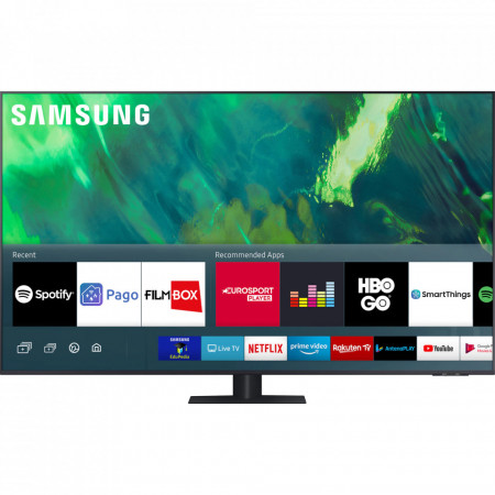 Televizor Samsung 55Q70A, 138 cm, Smart, 4K Ultra HD, QLED, Clasa F