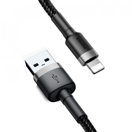 Cablu Baseus Cafule USB la Lightning, 2A - 3m