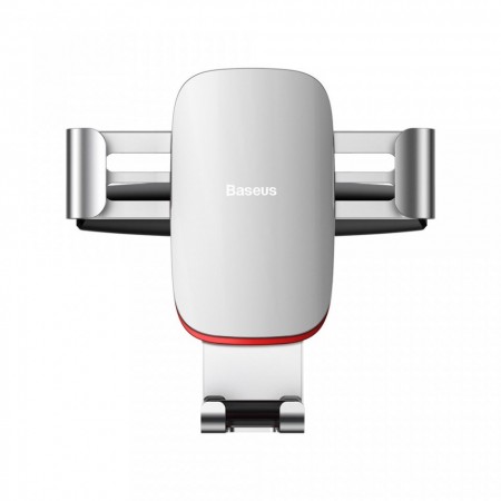 Suport auto cu rotire 360 pentru telefon cu prindere in fanta pentru CD , Baseus Metal Age Gravity , gri