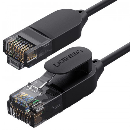 Cablu internet Ugreen Ethernet patchcord RJ45 Cat 6A UTP 1000Mbps 5 m negru (70332)
