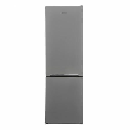 Combina frigorifica Heinner HC-V268SE++, 268 l, Clasa E, Lumina LED, Functie “Super congelare”, Usi reversibile, H 170 cm, Argintiu
