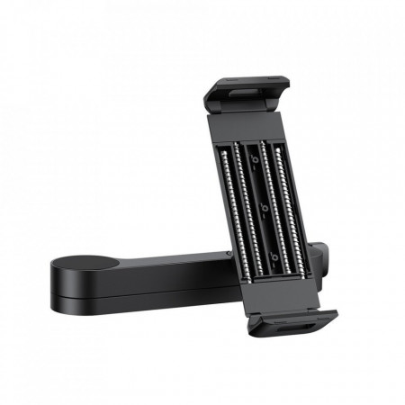 Suport reglabil pentru tetieră reglabil pentru montaj auto Baseus, pentru tablete și smartphone-uri 4,7 "- 12,3" negru (SULR-A01)