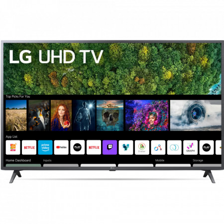Televizor LG 55UP77003LB, 139 cm, Smart, 4K Ultra HD, LED, Clasa G