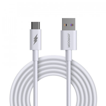 Cablu Joyroom fast charging USB - USB Type C Quick Charge Power Delivery 5 A 45 W 1 m white (S-1050M7)