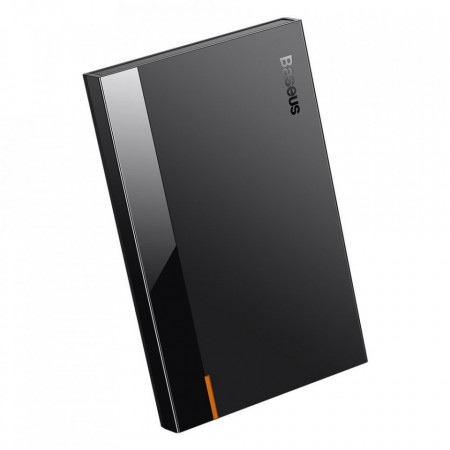 Carcasa/Rack HDD extern ,Baseus, SSD SATA 2,5 '' USB 3.2 Gen 2 (10 Gbps) USB Typ C + cablu, negru (CAYPH-C01)