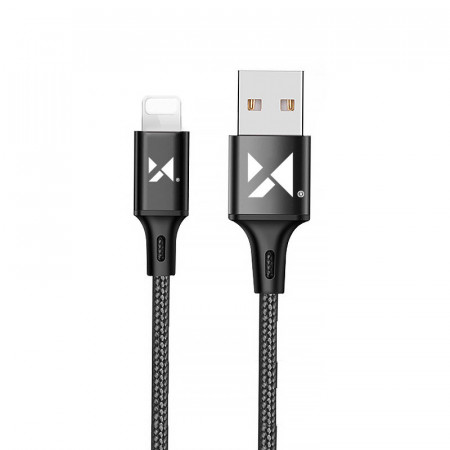 Cablu Wozinsky USB - Lightning 2,4A 1m negru (WUC-L1B)