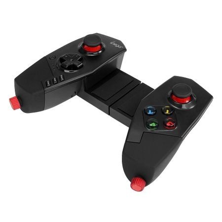 Controller telescopic joystick gamepad IPEGA PG-9055 Red Spider wireless bluetooth pentru smartphone android / PC, negru