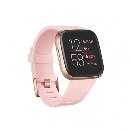 RESIGILAT - Ceas smartwatch Fitbit Versa 2, NFC, Petal/Copper Rose