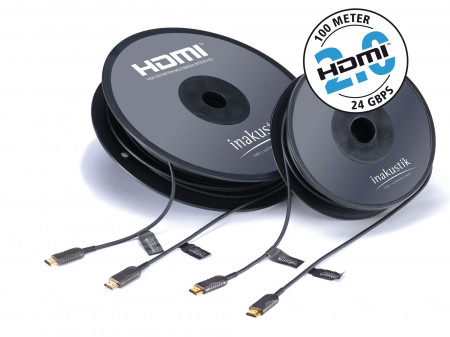 Cablu HDMI2.0 prin fibra optica 2m, Inakustik Excellence 009241002
