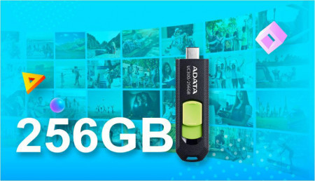 USB 256GB ADATA ACHO-UC300-256G-RBK