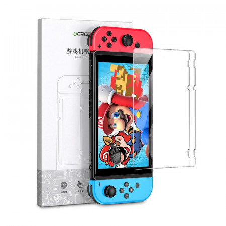 2 x folie protectie Ugreen pentru Nintendo Switch transparent (50728)