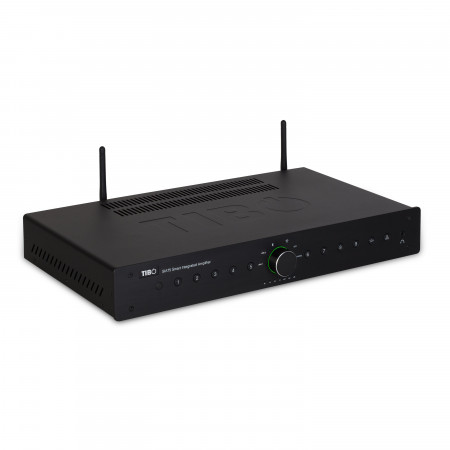 Amplificator stereo Tibo SIA75, 2x75W, LAN / Wi-Fi Streaming, Bluetooth,
