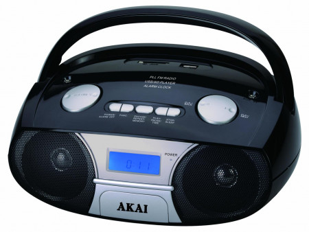 Radio portabil AKAI APRC-106, 3W, Negru