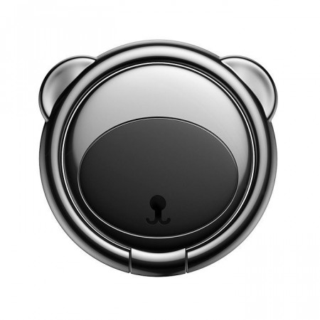 Suport Baseus Bear Ring pentru telefoane (negru)