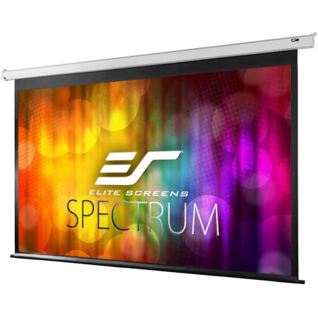 Ecran proiectie electric, perete/tavan, 203 x 152 cm, EliteScreens ELECTRIC100V, 1 telecomanda, Format 4:3, Trigger 12v