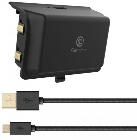 Pachet de baterii reîncărcabile GameSir 2000mAh pentru controlerul Xbox One / Xbox One S / Xbox One Elite