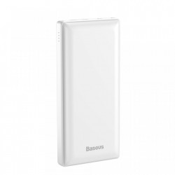 Baterie externa Baseus Mini JA , 30000 mAh, porturi 2xUSB QC3.0, 1xUSB C-PD ,1xLightning , 1x Micro USB , 3A , Alb