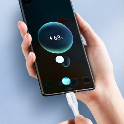 Cablu Joyroom fast charging USB - USB Type C Quick Charge Power Delivery 3 A 60 W 1,2 m black (S-1230M3)