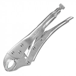 Cleste curbat 10 "Deli Tools EDL2001 (argintiu)