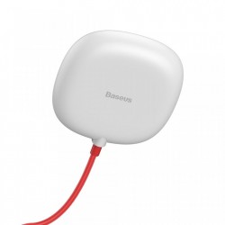 Incarcator wireless original Baseus Suction Cup Wireless , incarcare rapida , safe , QI charge , alb
